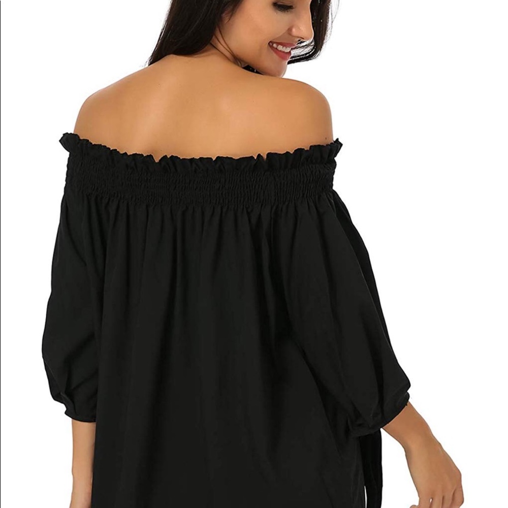 Off shoulder Tunic Top - Picture 3 of 6